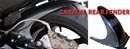 TMAX カーボン リア フェンダー02J/04J用(ショートタイプ)
